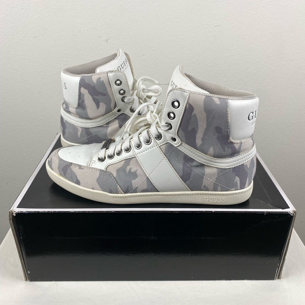 Guess Camo High Top Sneakers